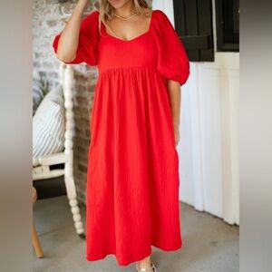 CJLA Emma Maxi/midi dress Large